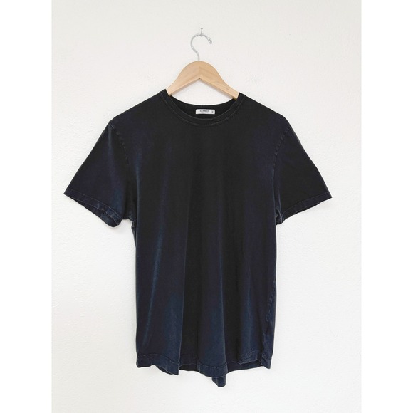 Buck Mason Other - Buck Mason Mens Black Short Sleeve Slub Cotton Crew Neck T-Shirt Size M